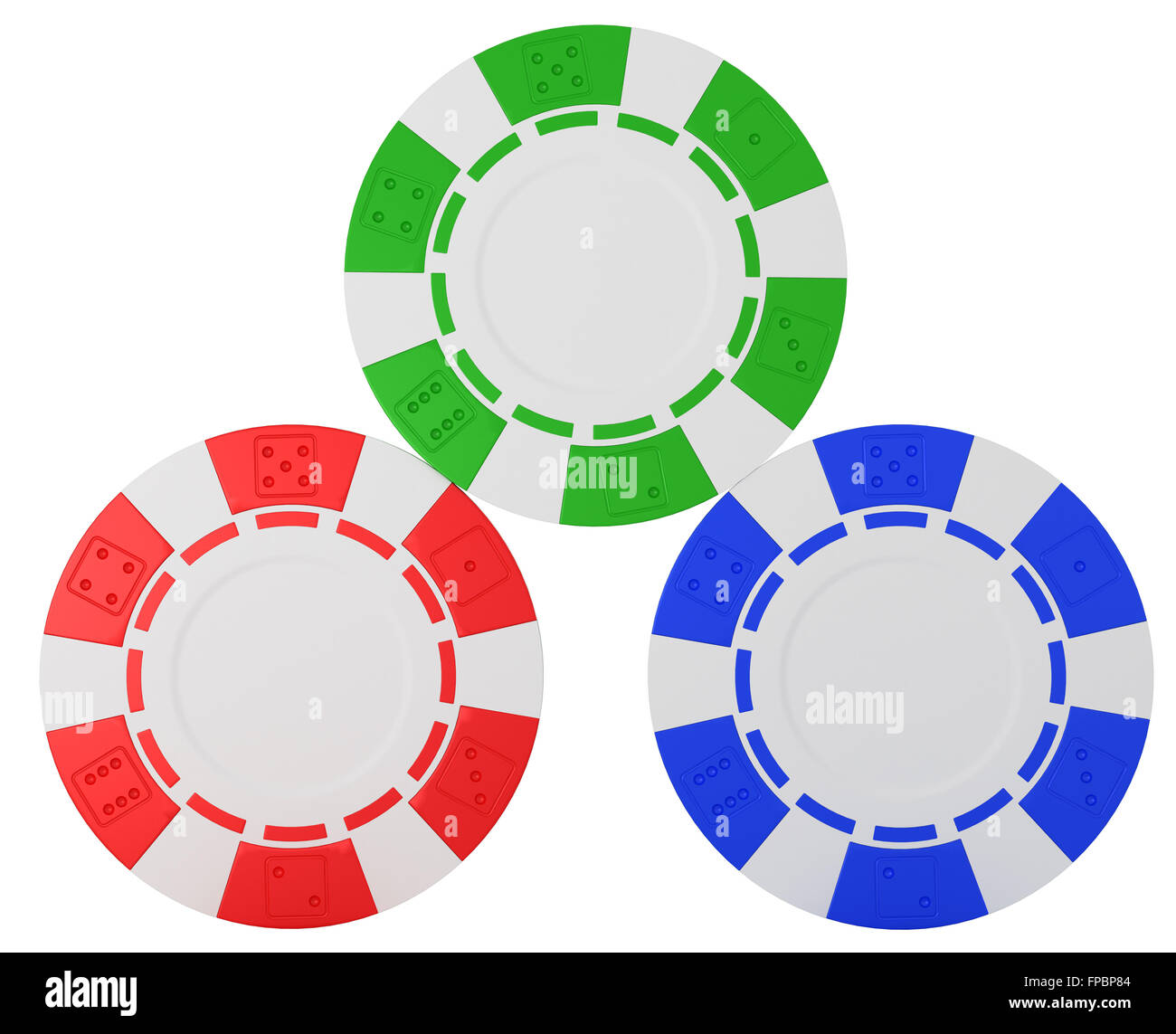 Casino und Roulette-Chips über weiße strukturierten Hintergrund. Extralarge Res. Sonstiges Freizeit ist in meinem portfolio Stockfoto