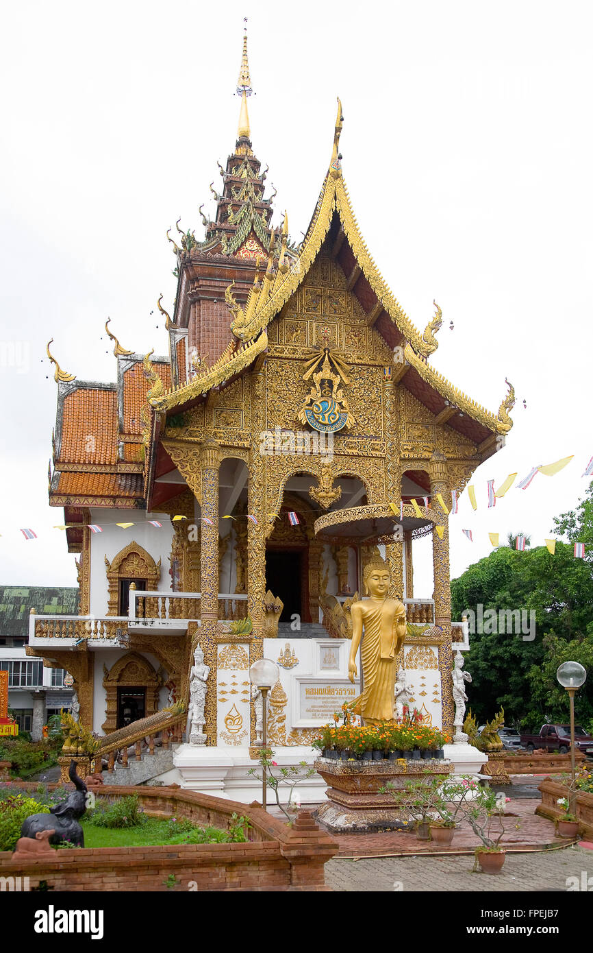 Wat Upakhut Tempel. Stockfoto