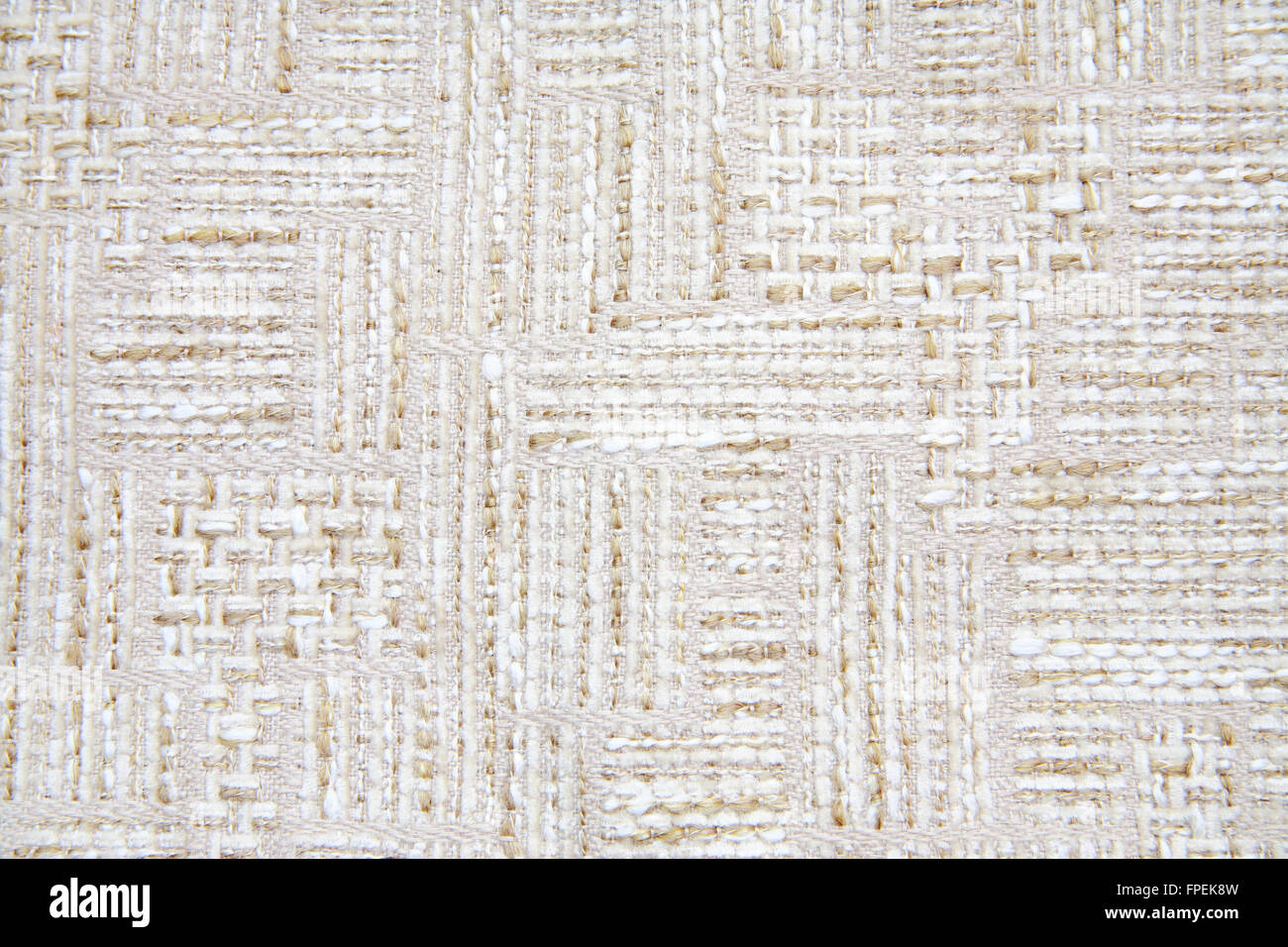 Textil Teppich braun close-up Stockfoto