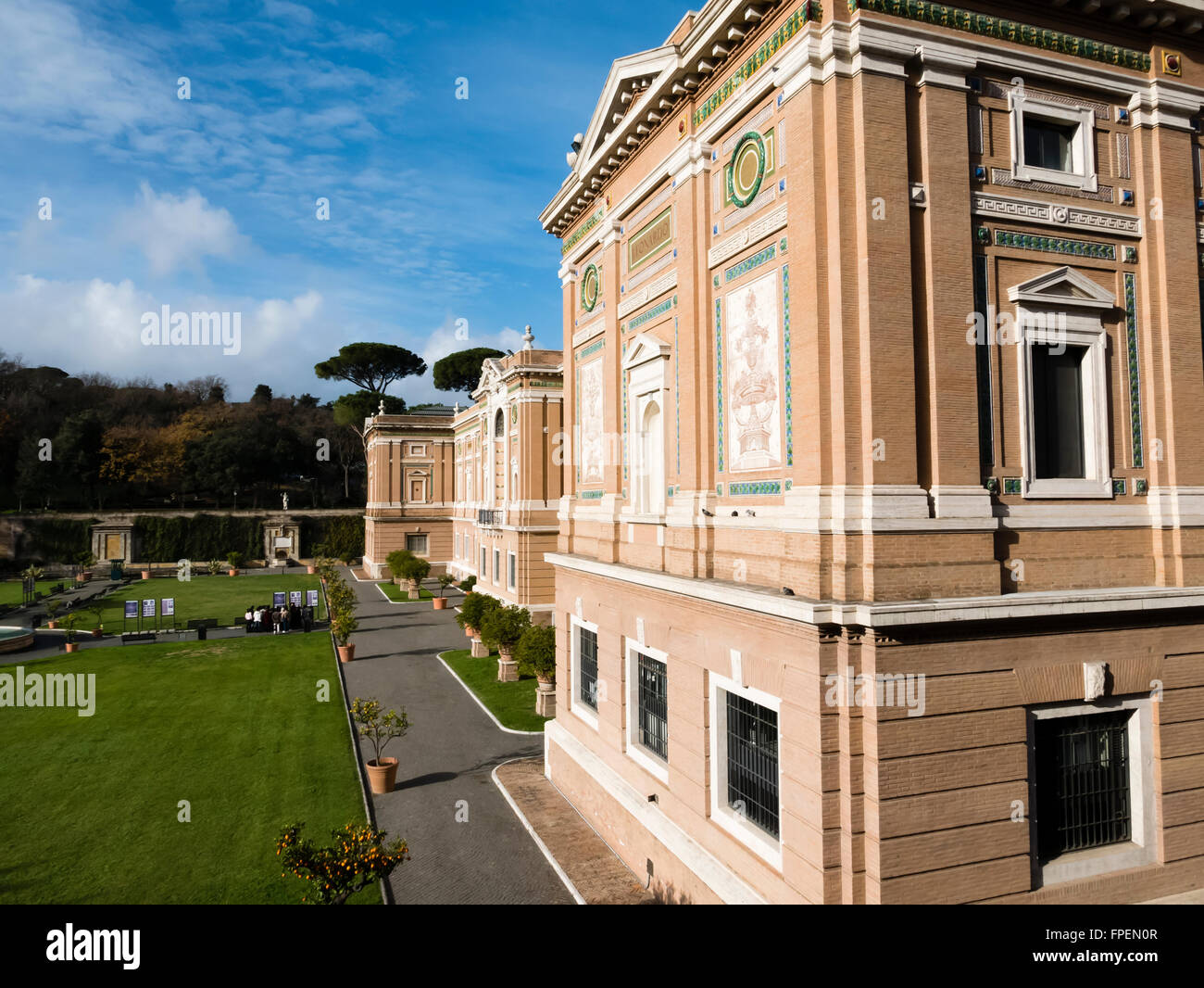Die Vatikanischen Museen, Rom, Italien. Stockfoto