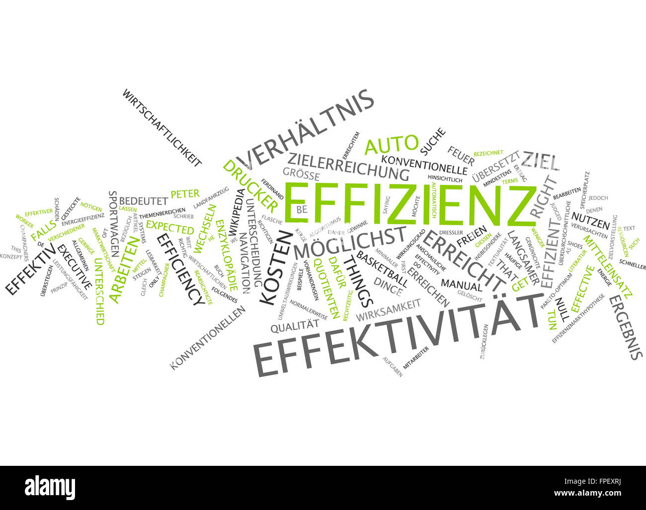 Effizienz Effektivität Ergebsnis Efficiency Stockfotos & Effizienz ...