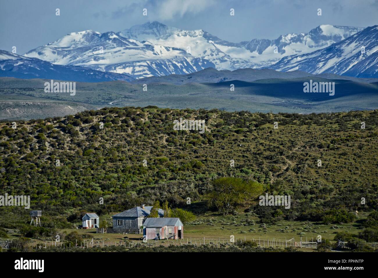 Torres del Paine Nationalpark Stockfoto