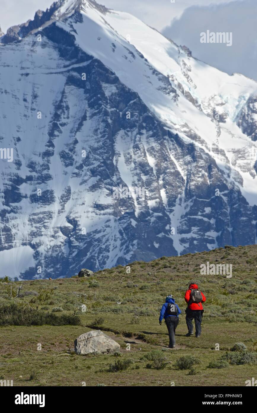 Torres del Paine Nationalpark Stockfoto