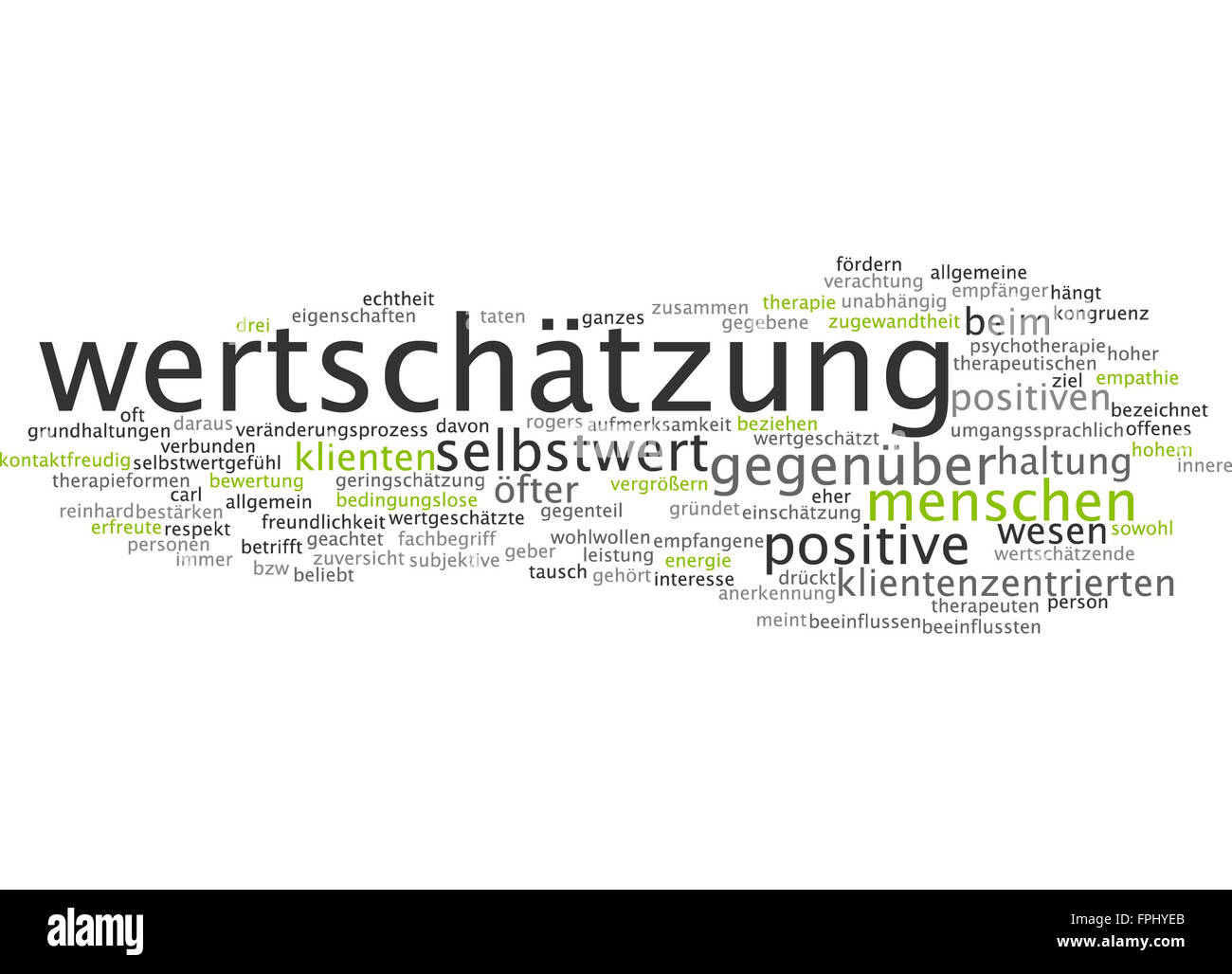 Wertschätzung Selbstwert Wesen Positiv positiv Stockfoto, Bild: 99969027 - Alamy