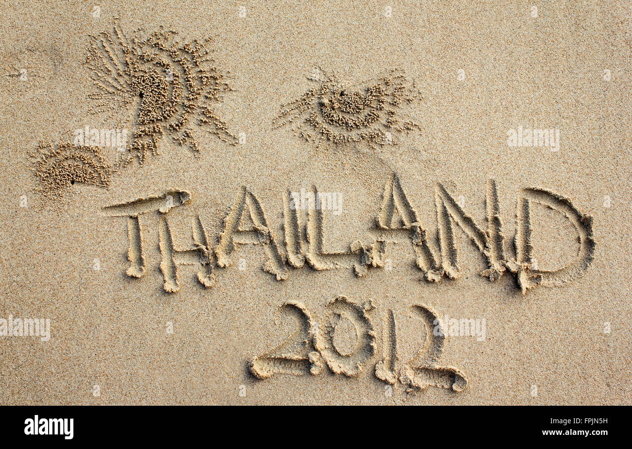 Reisen Thailand 2012 Stockfoto