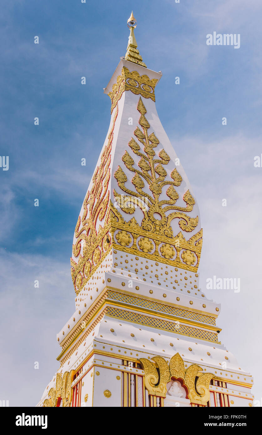 Phratartphanom, große Pagode in Nakhonphanom, Thailand Stockfoto