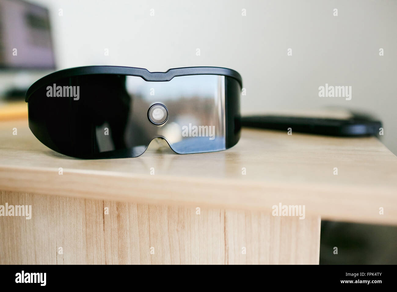 Virtual-Reality-Kopfhörer Stockfoto