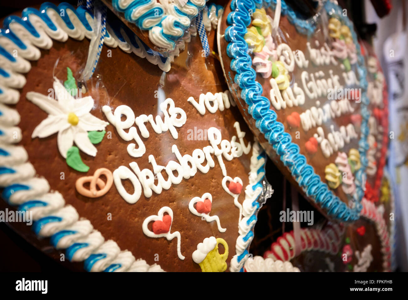 Münchner Oktoberfest, details Stockfoto