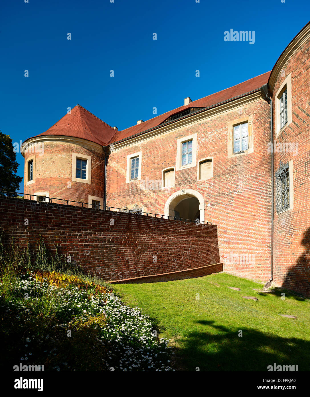 Deutschland, Brandenburg, Naturpark Hoher Fläming, Bad Belzig, Burg Eisenhardt Stockfoto