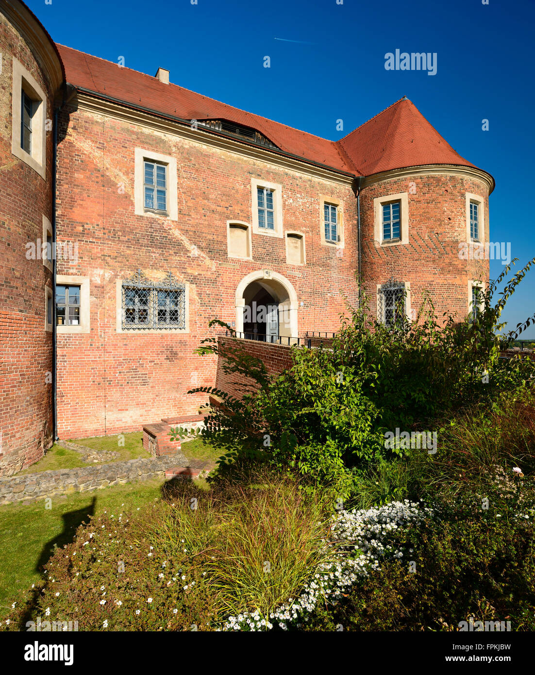 Deutschland, Brandenburg, Naturpark Hoher Fläming, Bad Belzig, Burg Eisenhardt Stockfoto
