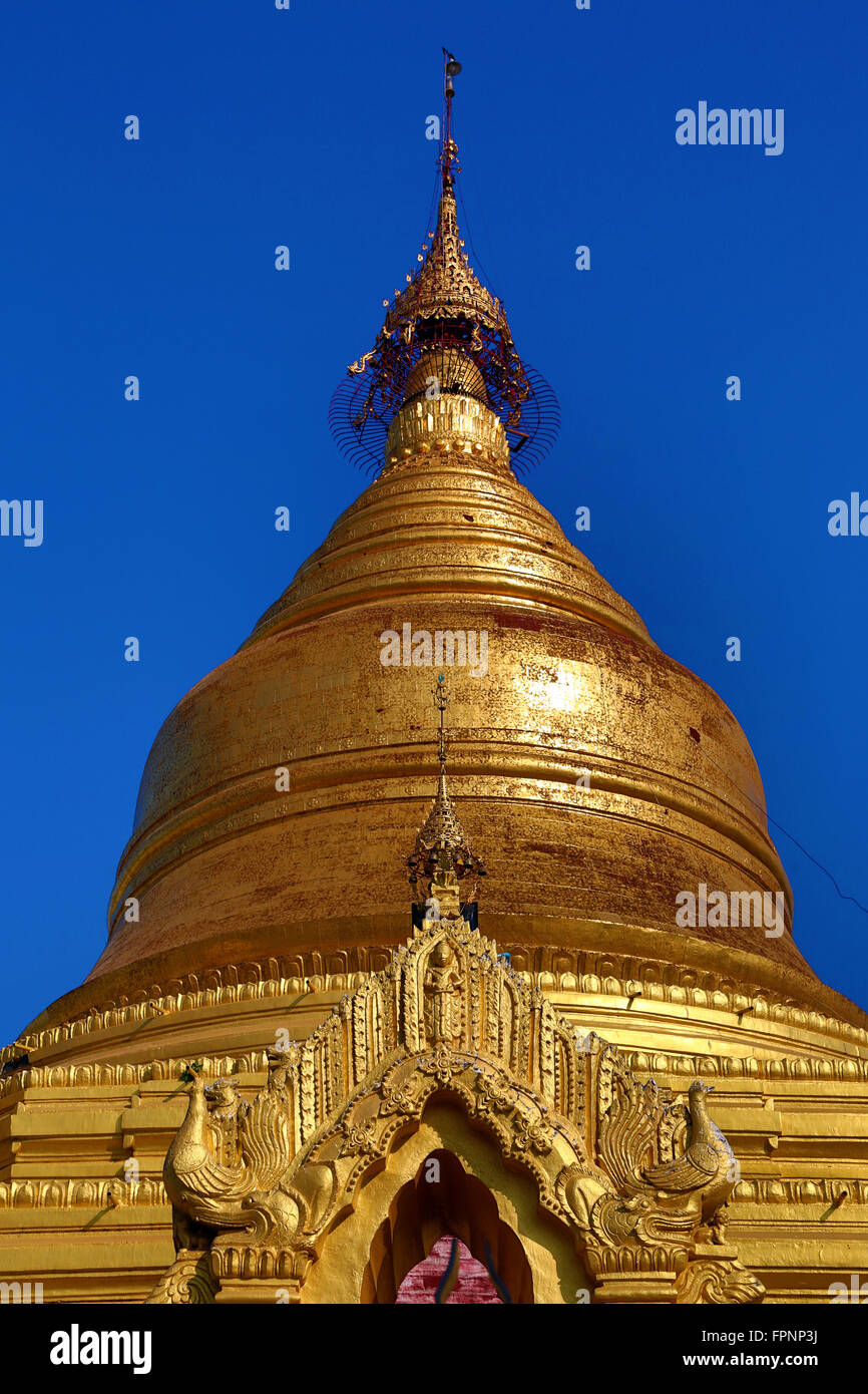 Kuthodaw Pagode, Mandalay, Myanmar (Burma) Stockfoto