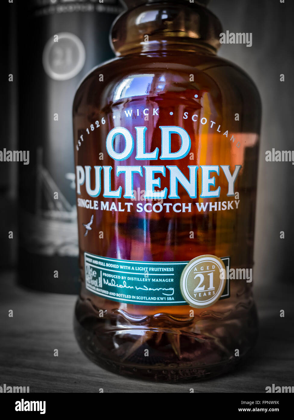 Old Pulteney Stockfoto
