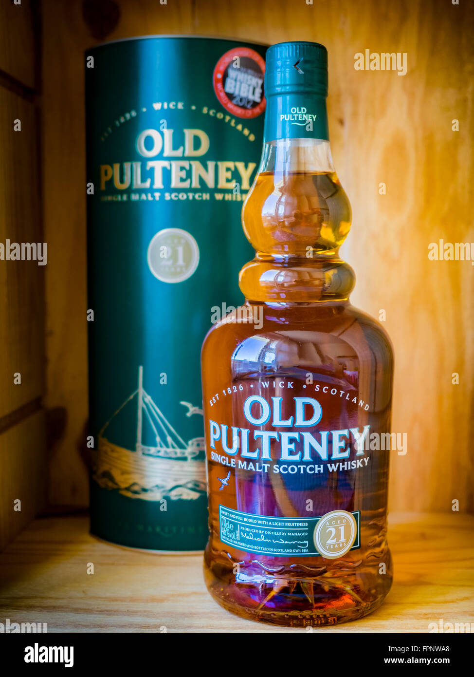 Old Pulteney Stockfoto