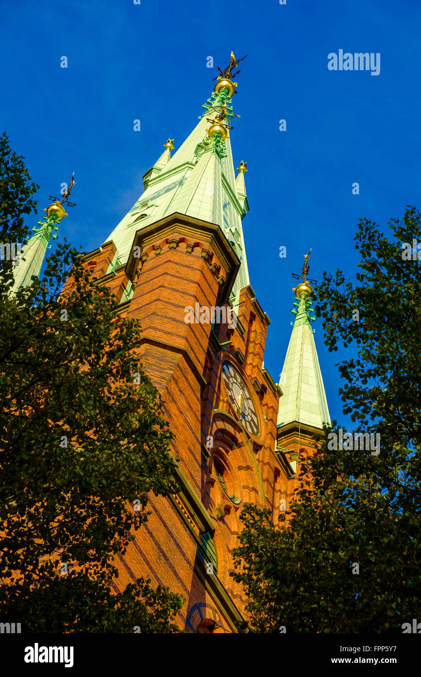Clara Kyrkas Vänner Kirche in Stockholm, Schweden Stockfoto