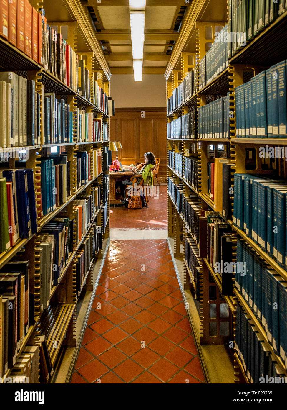 Zimmer 121 - Irma und Paul Milstein Teilung der Vereinigten Staaten, lokale Geschichte und Genealogie. New York Public Library Stockfoto