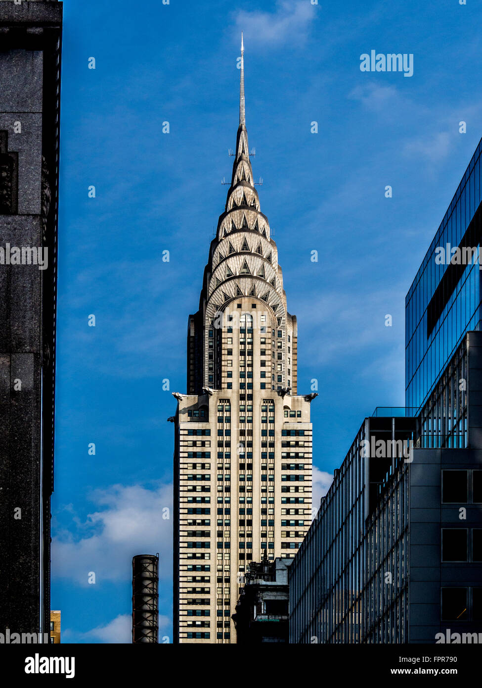 Das Chrysler Building, East Side von Manhattan, New York City, USA. Stockfoto