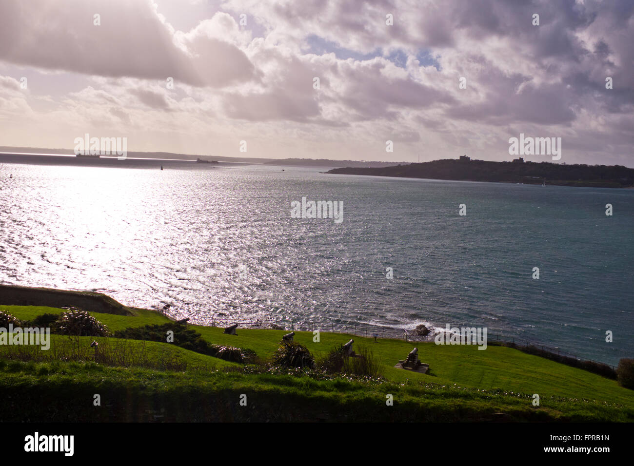 Roseland Halbinsel, Carrick Roads, St Mawes Hafen, Hotels, Fähre überqueren, Angeln, Netze, Hummer Töpfe, Cornwall, Gt Britain Stockfoto