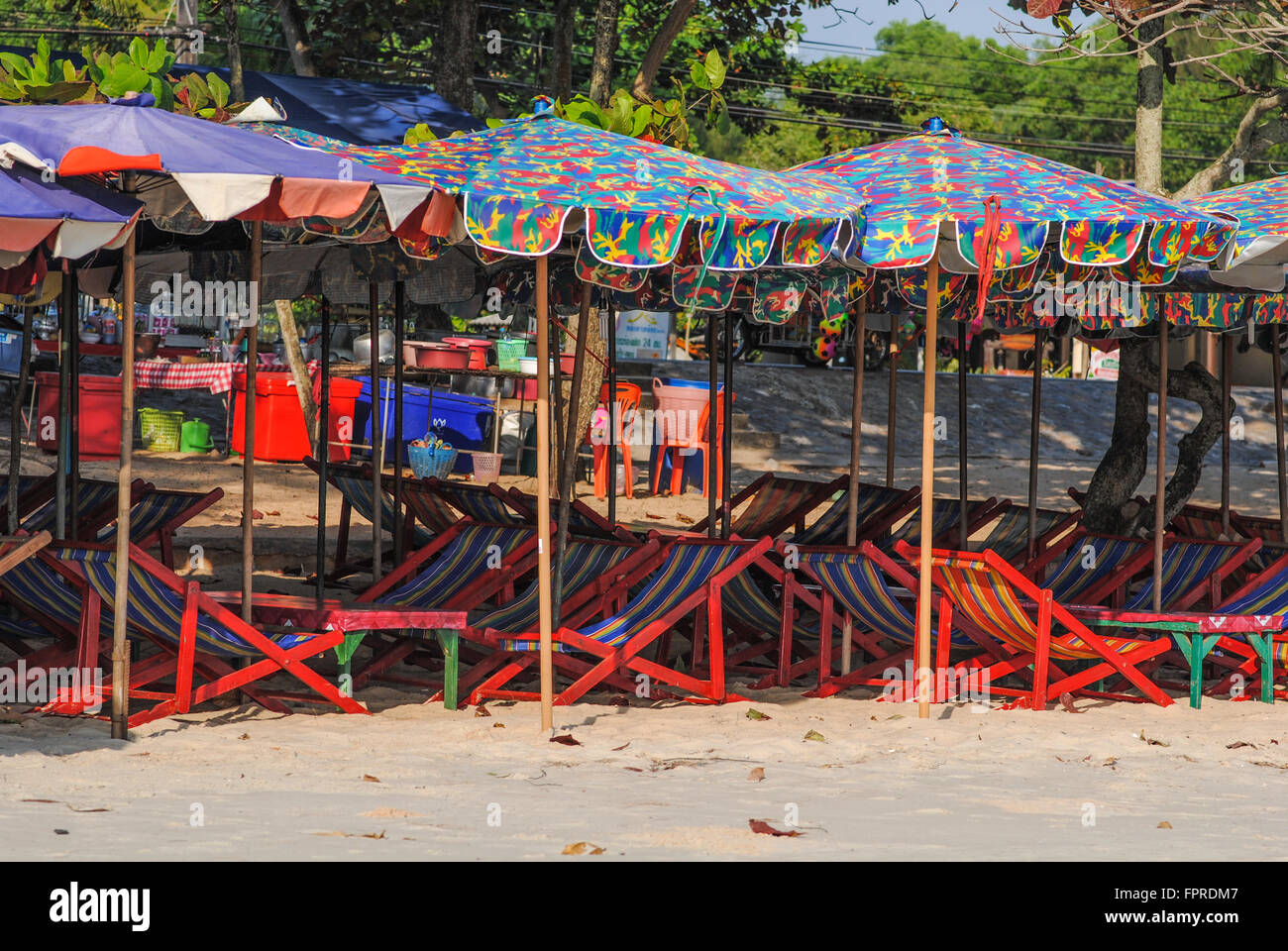 Thai Sonnenschirme Thailand Stockfoto