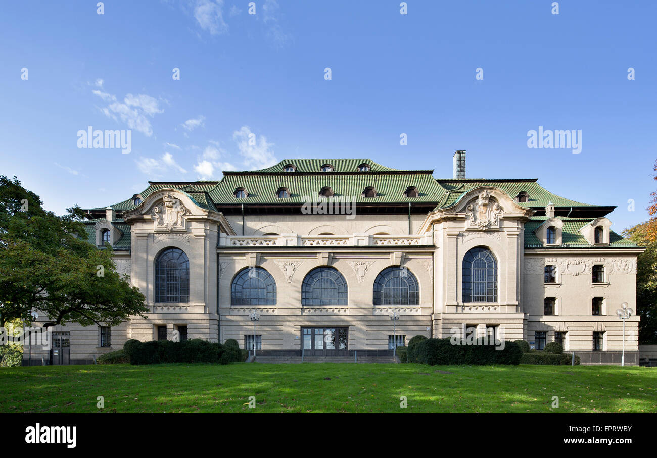 Kaiser-Friedrich-Halle, Kultur und Veranstaltungszentrum, Mönchengladbach, Nordrhein-Westfalen, Deutschland Stockfoto