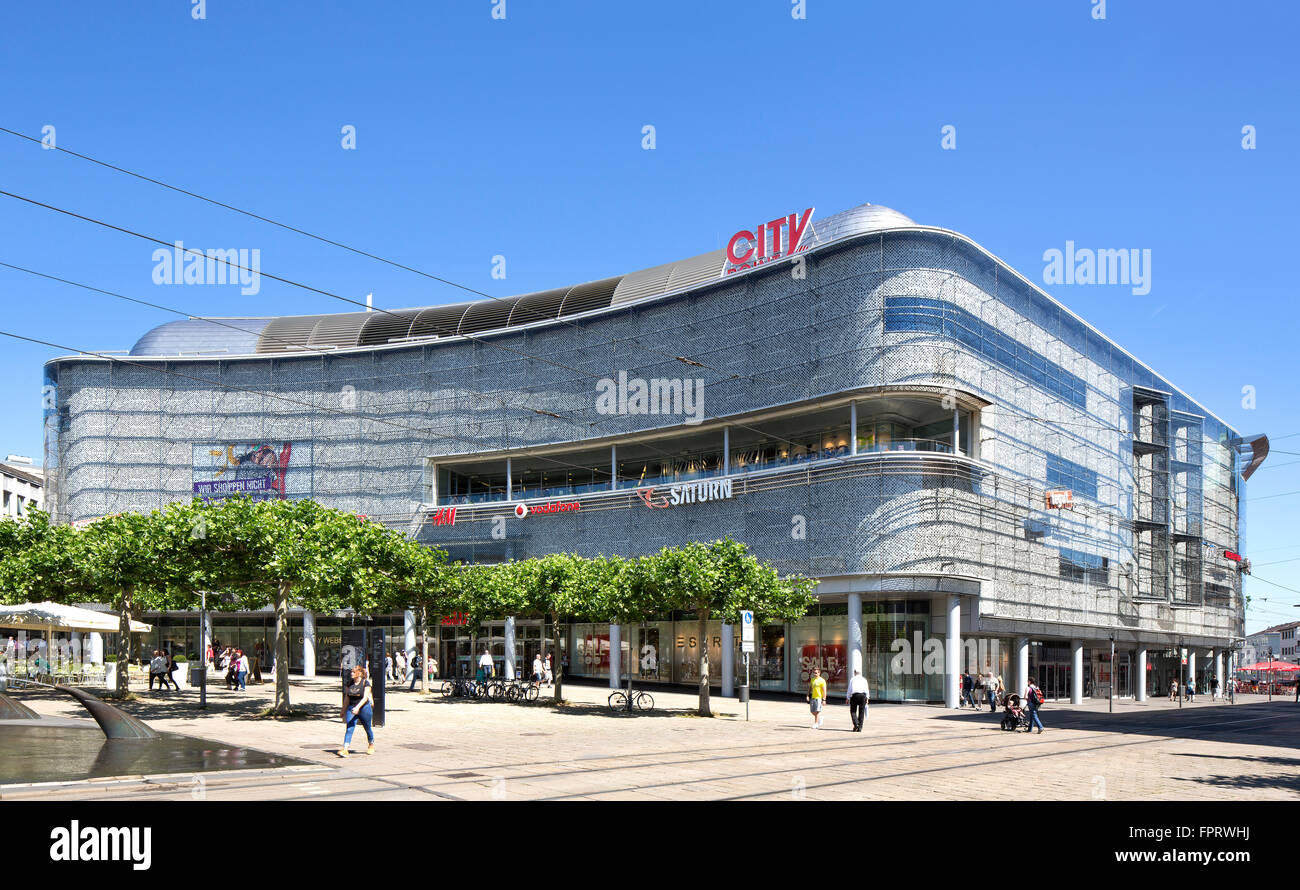 Innerstädtisches Einkaufszentrum City Point, Königsplatz, Kassel, Hessen, Deutschland Stockfoto
