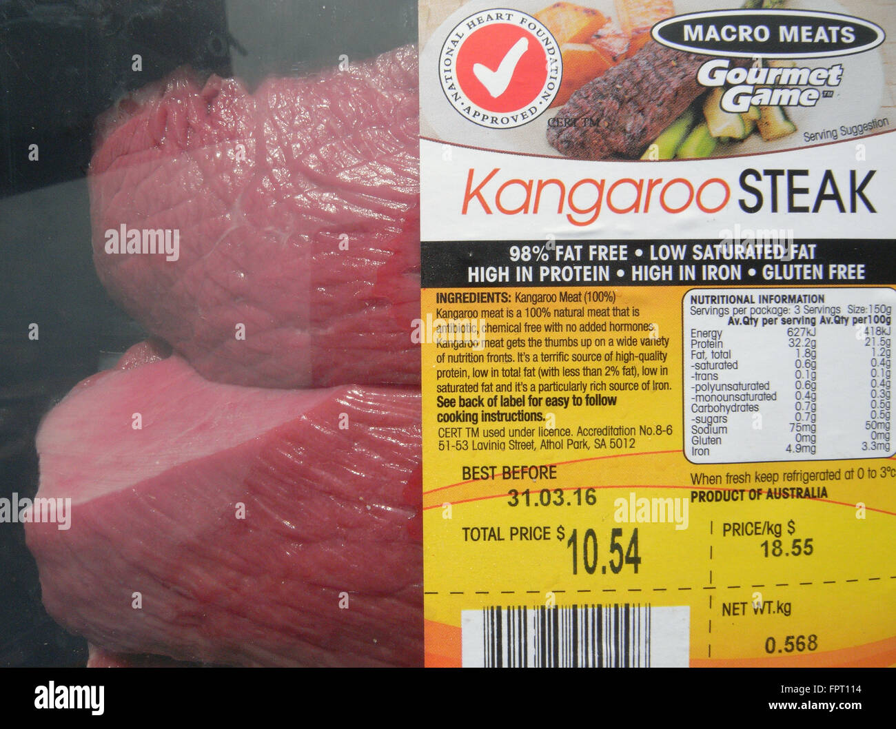 Kangaroo meat australia -Fotos und -Bildmaterial in hoher Auflösung – Alamy