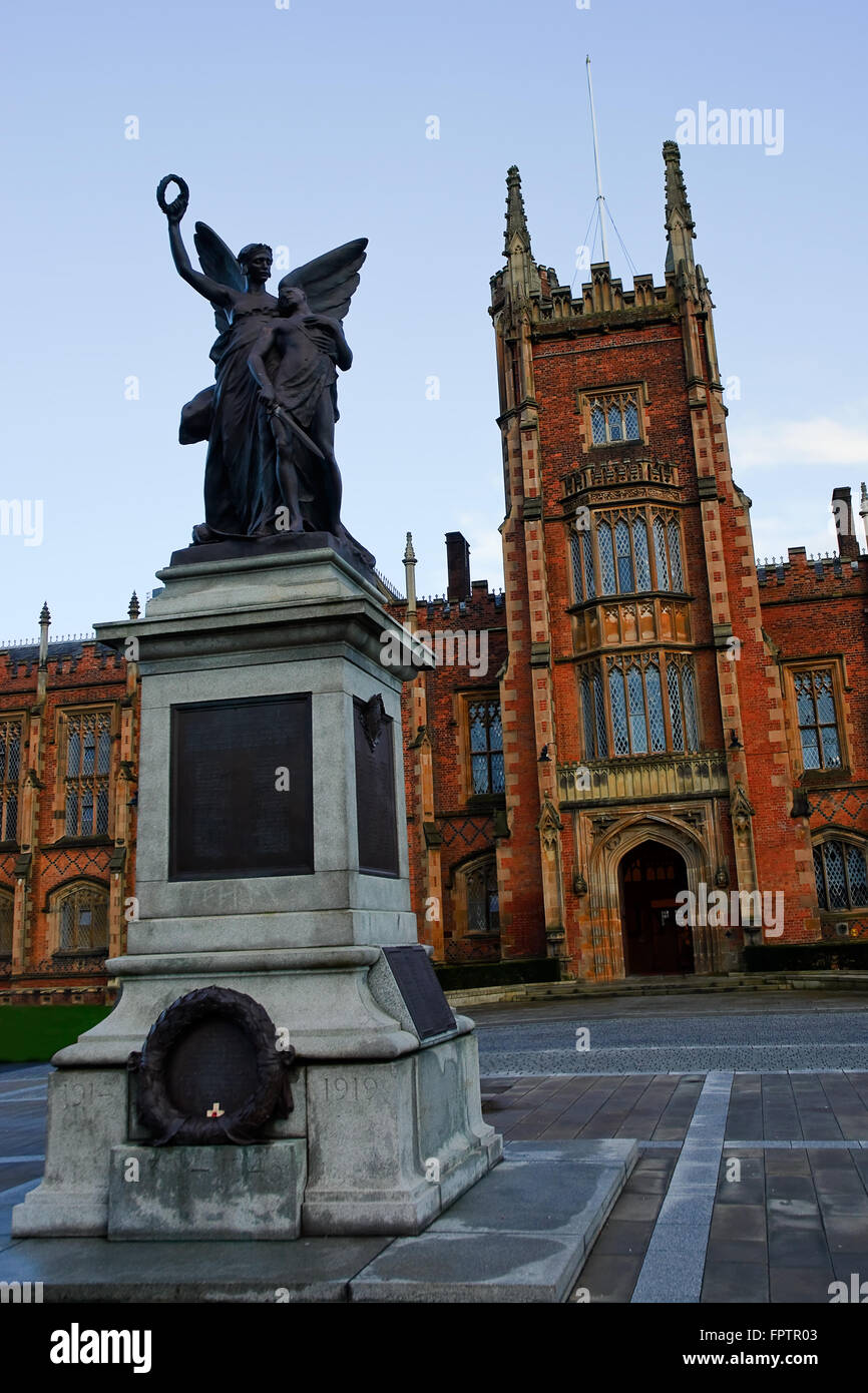 Der Queens University Belfast Stockfoto