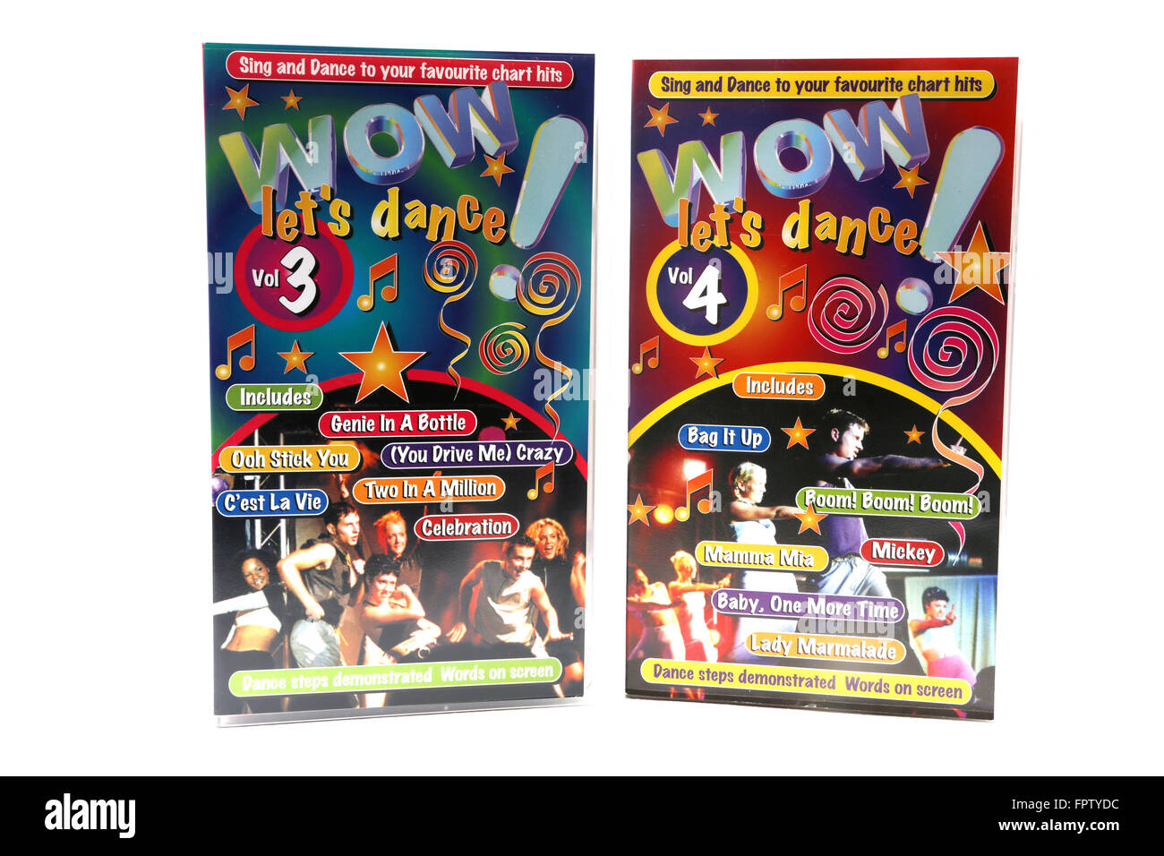 Musik-Videos - Wow Mal Dance Band 3 und 4 Stockfoto