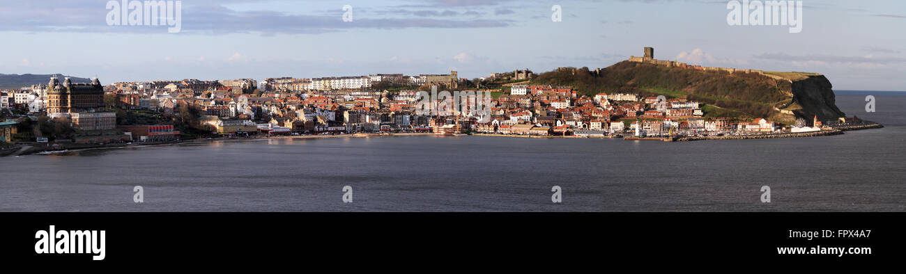 Scarborough Süden Bucht. Stockfoto