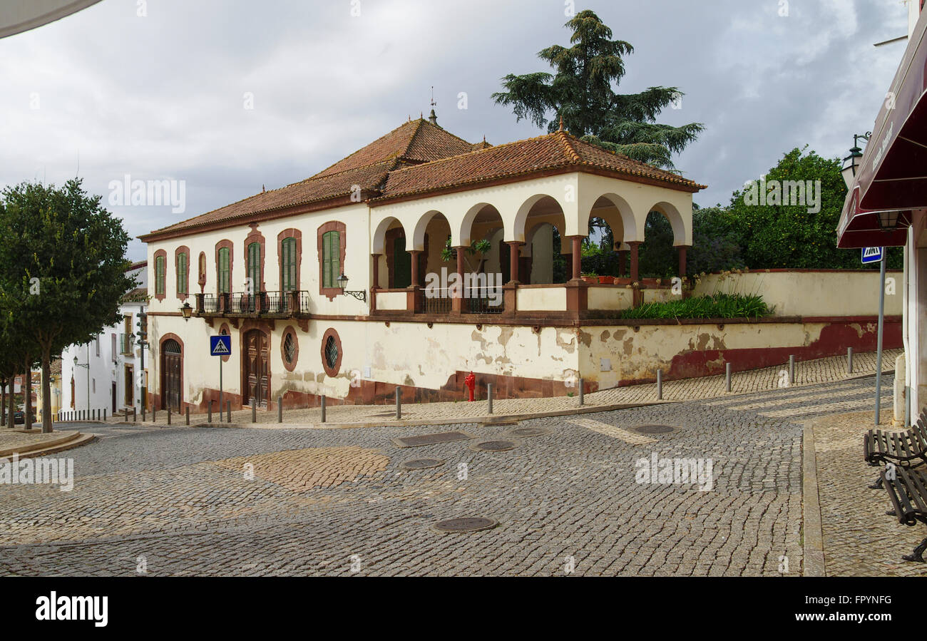 Silves, mittelalterliche Stadt, Stadtzentrum, ALgarve, Portugal, Europa Stockfoto
