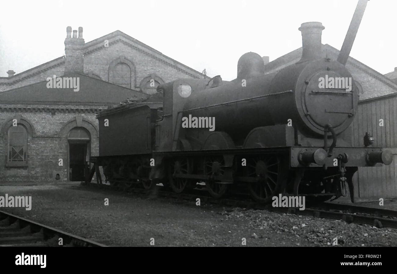 M & GN-Bahn 0-6-0 Lok No.89 Stockfoto