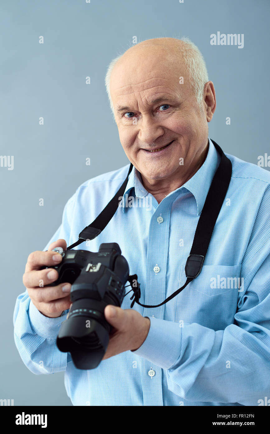 Fotografie ist Teil des Lebens. Stockfoto