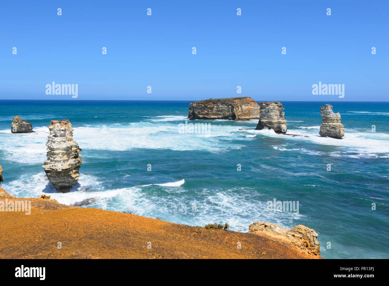 Bay of Islands, Great Ocean Road, Victoria, VIC, Australien Stockfoto