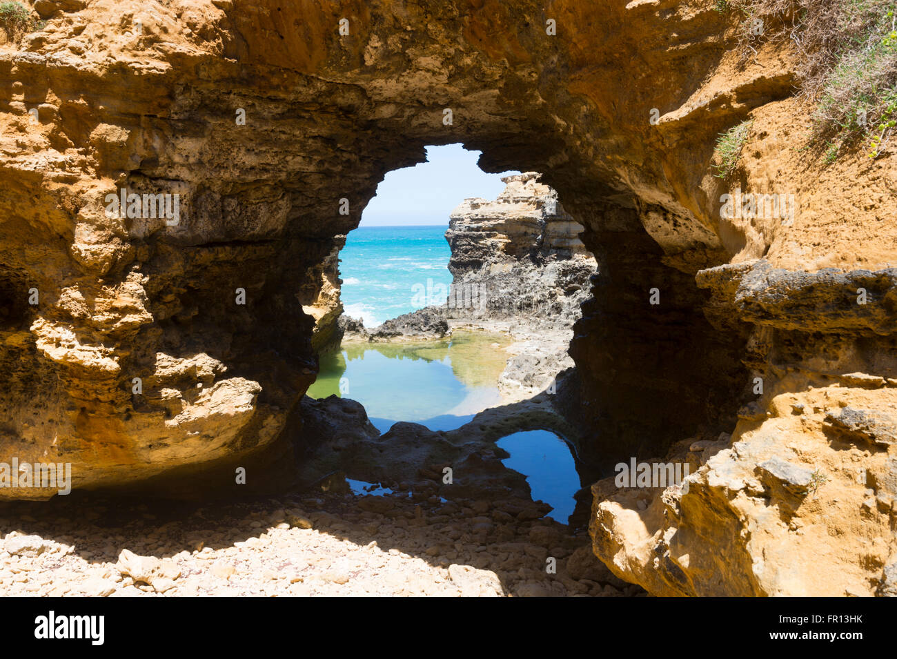 Die Grotte, Great Ocean Road, Victoria, VIC, Australien Stockfoto