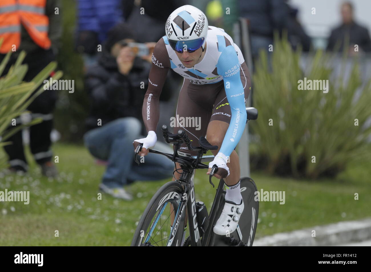 San Benedetto del Tronto, Italia, il 15 Marzo 2016 Matteo Montaguti wenn CLM in San Benedetto del Tronto DeTirreno - Adriatico Stockfoto