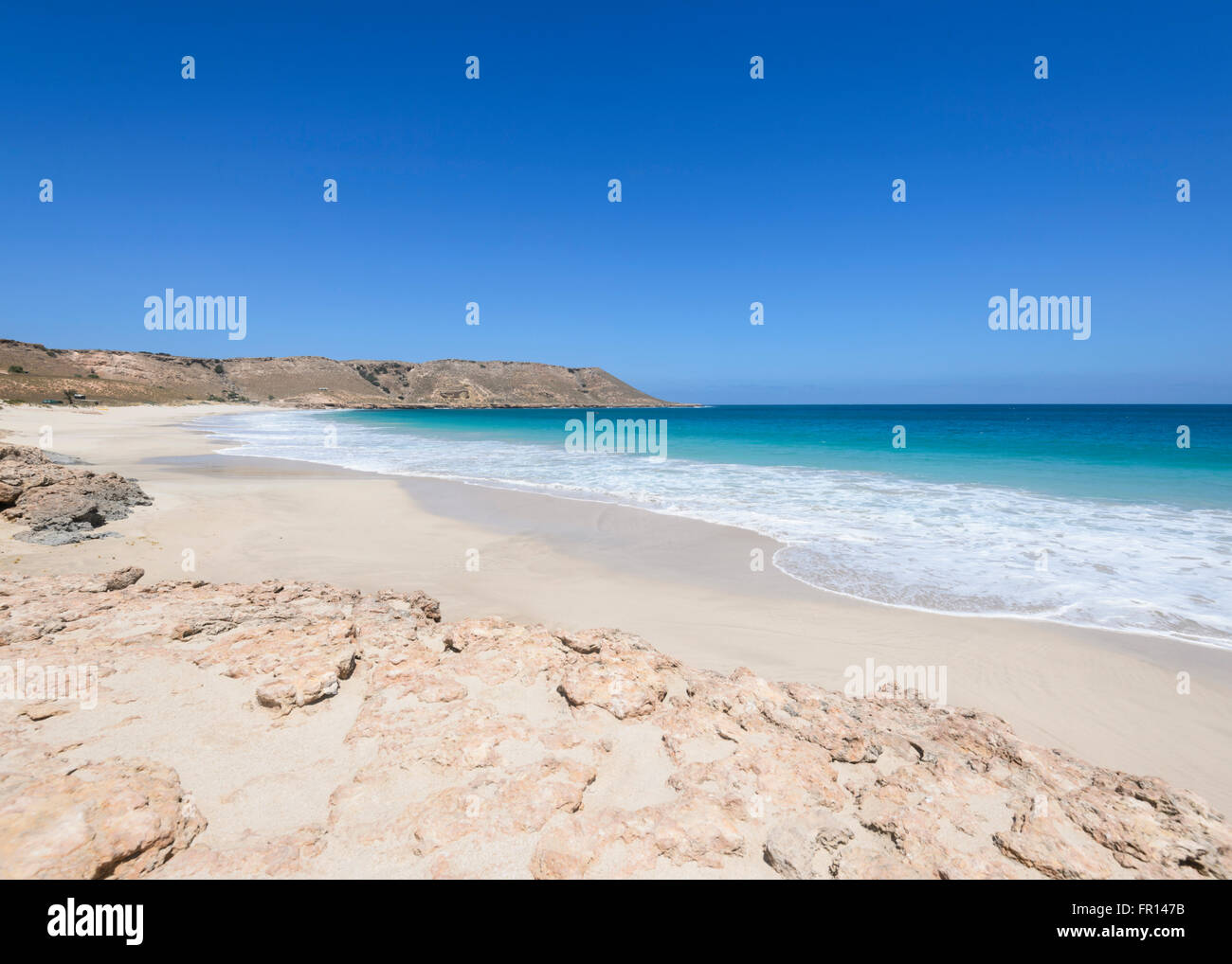 Red Bluff Point Quobba, in der Nähe von Carnarvon, Coral Coast, Gascoyne Region, Western Australia, WA, Australien Stockfoto