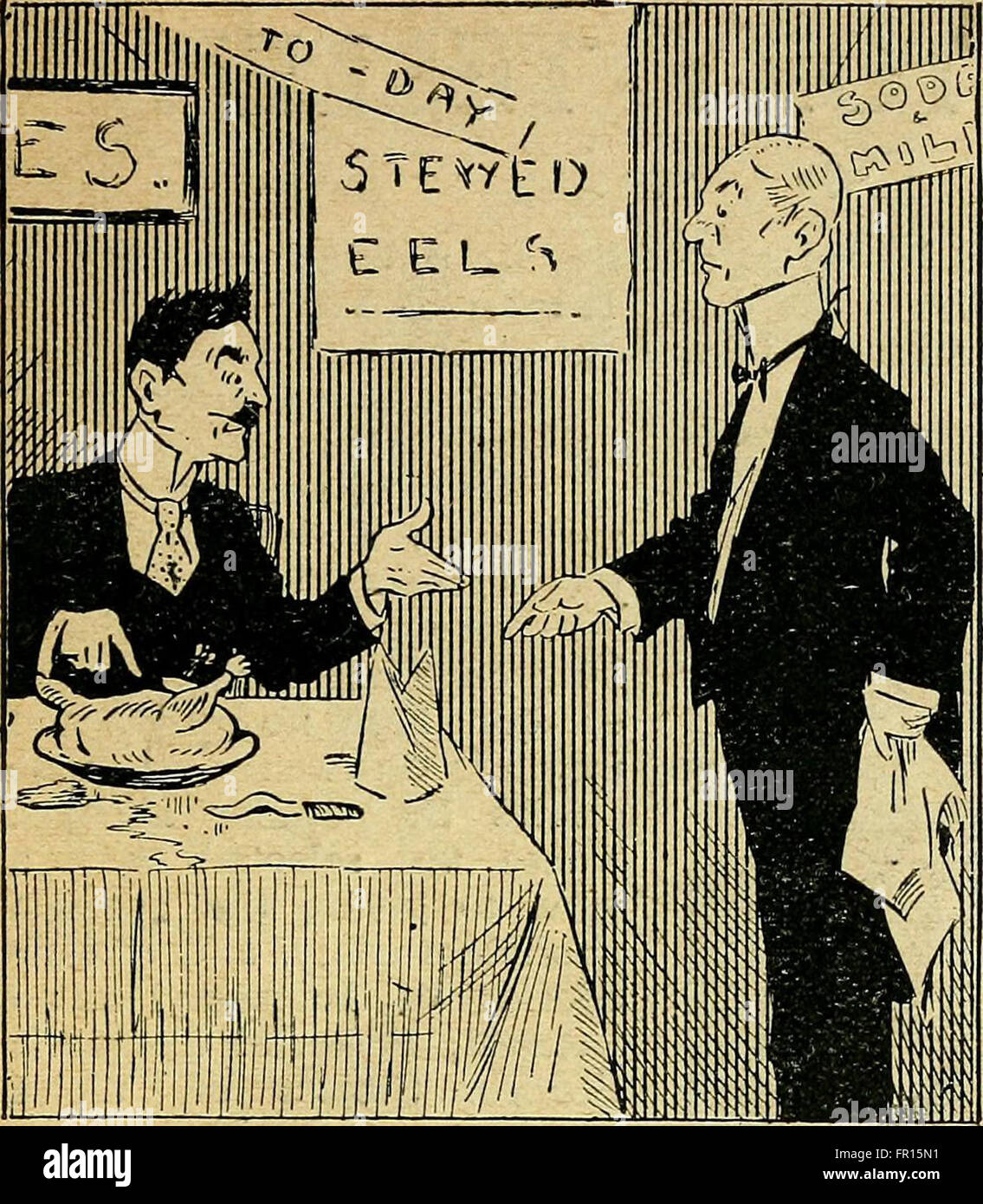 Das „Forfar Directory and Yearbook 1909“ ist eine Vintage-Publikation, die Verzeichnisse von Unternehmen, Einzelpersonen und Institutionen in Forfar, Schottland, enthält. Das Buch dient als historische Referenz für das Verständnis der sozialen und wirtschaftlichen Struktur der Stadt während des frühen 20. Jahrhunderts. Stockfoto