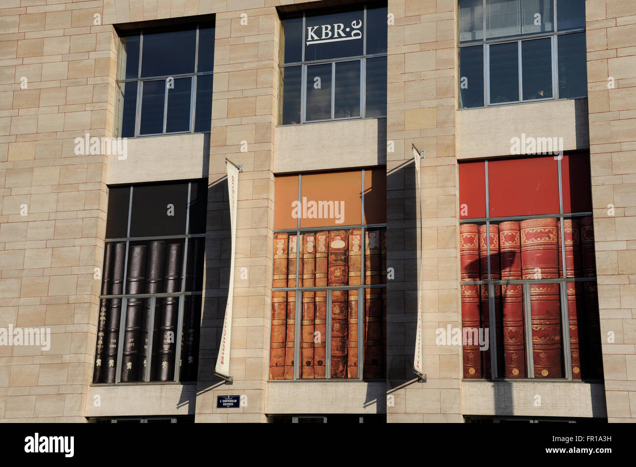 Königliche Bibliothek von Belgien, Brüssel, Belgien Stockfoto