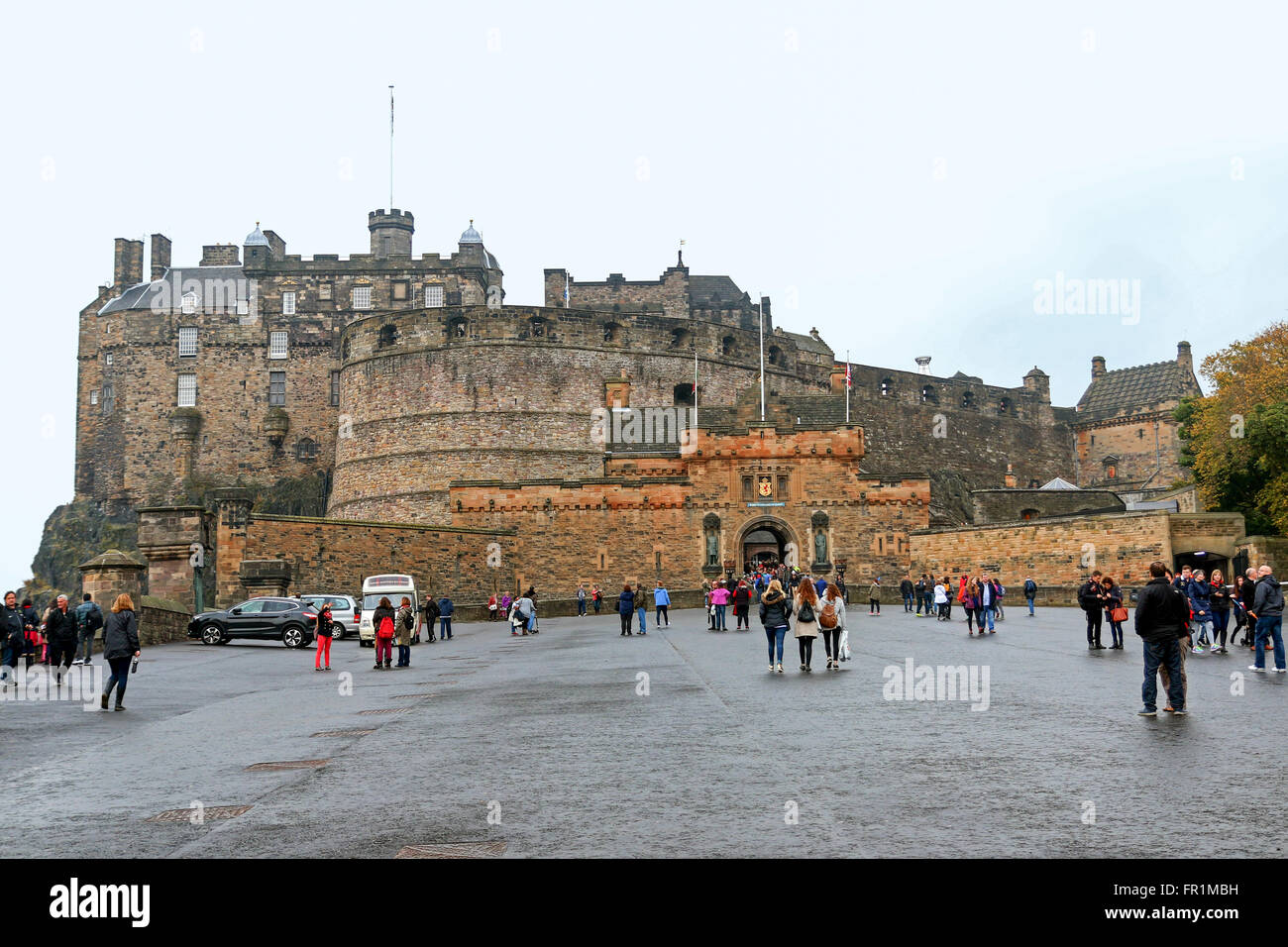 Edinburgh Castle, Schottland Stockfoto