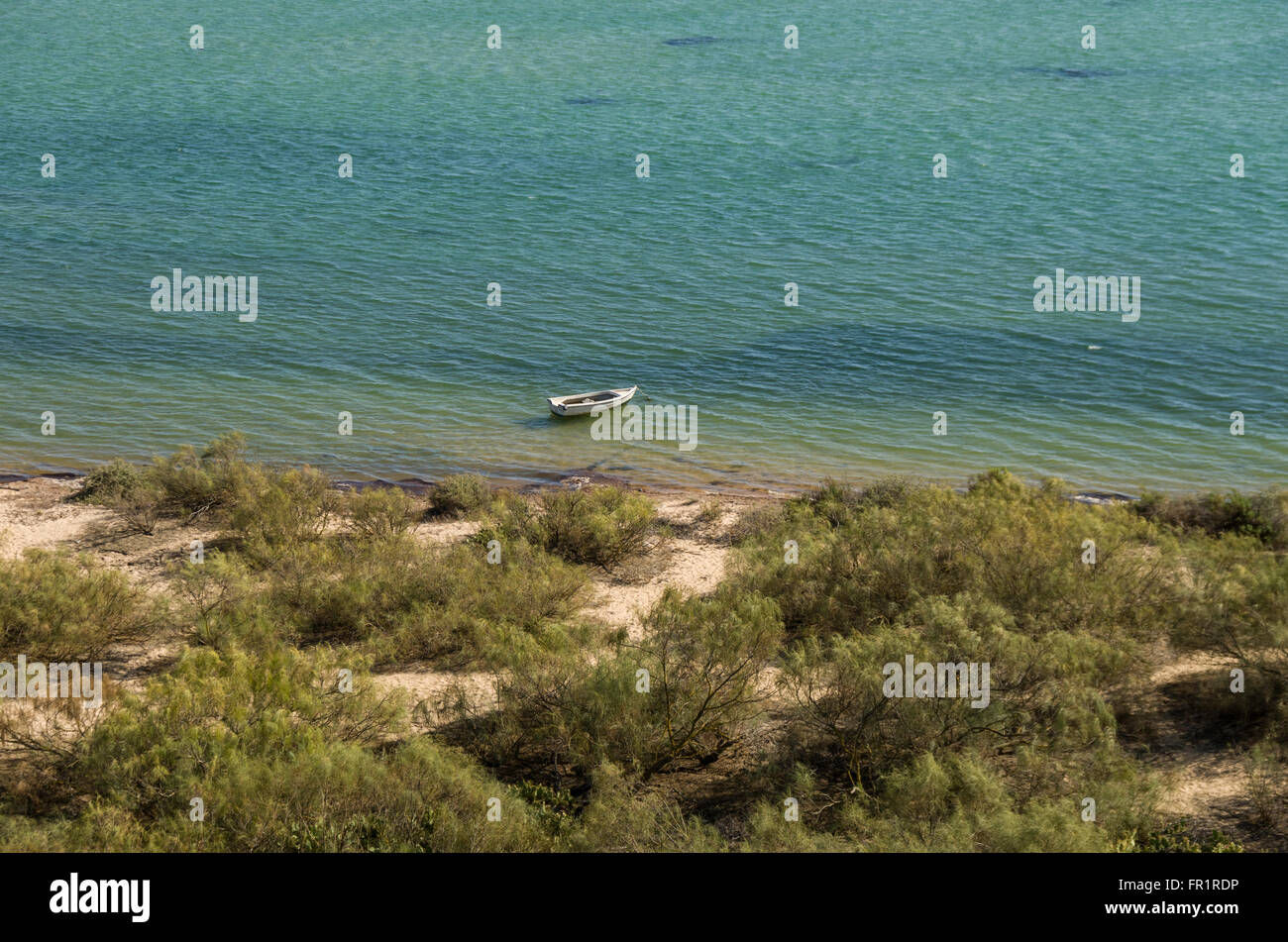 Lagune, Cancela, Algarve, sud du Portugal, Europa Stockfoto