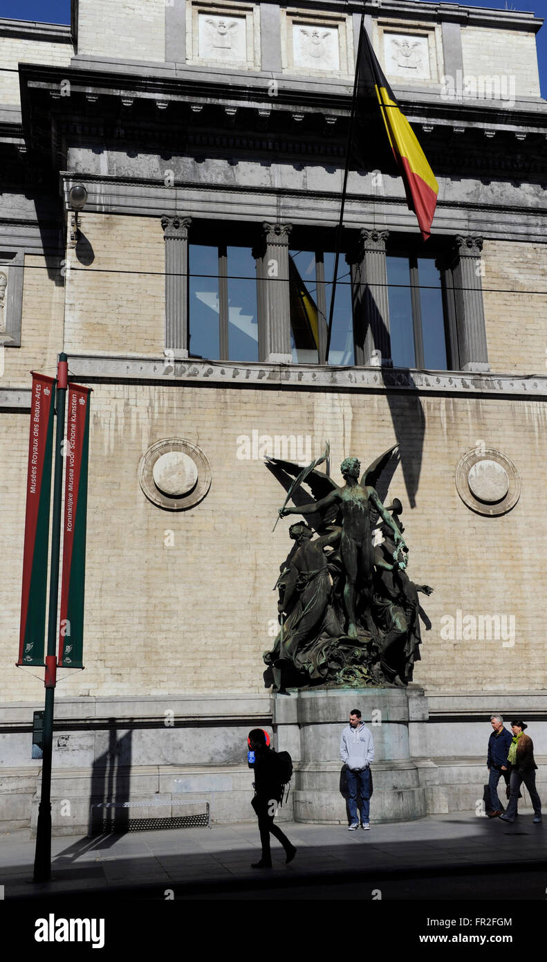 Königliche Museen der schönen Künste von Belgien, Brüssel, Belgien Stockfoto