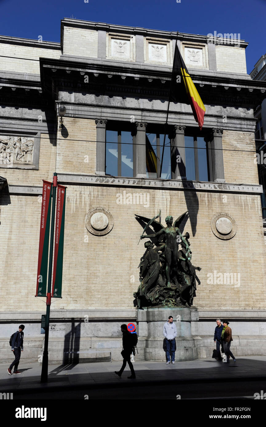Königliche Museen der schönen Künste von Belgien, Brüssel, Belgien Stockfoto