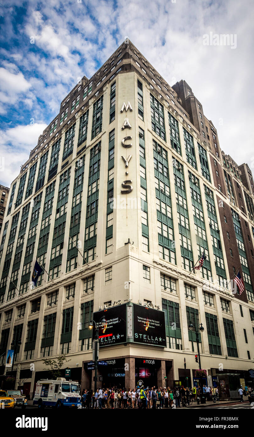 Kaufhaus Macy's, New York City, USA. Stockfoto