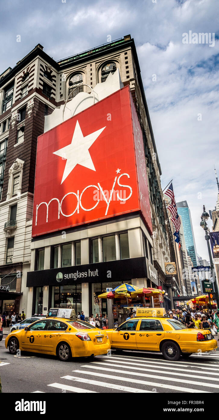 Kaufhaus Macy's, New York City, USA. Stockfoto