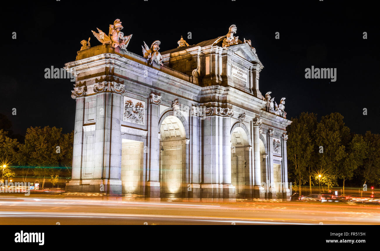 Madrid City - Aufnahmen von Spanien - reisen Europa Stockfoto