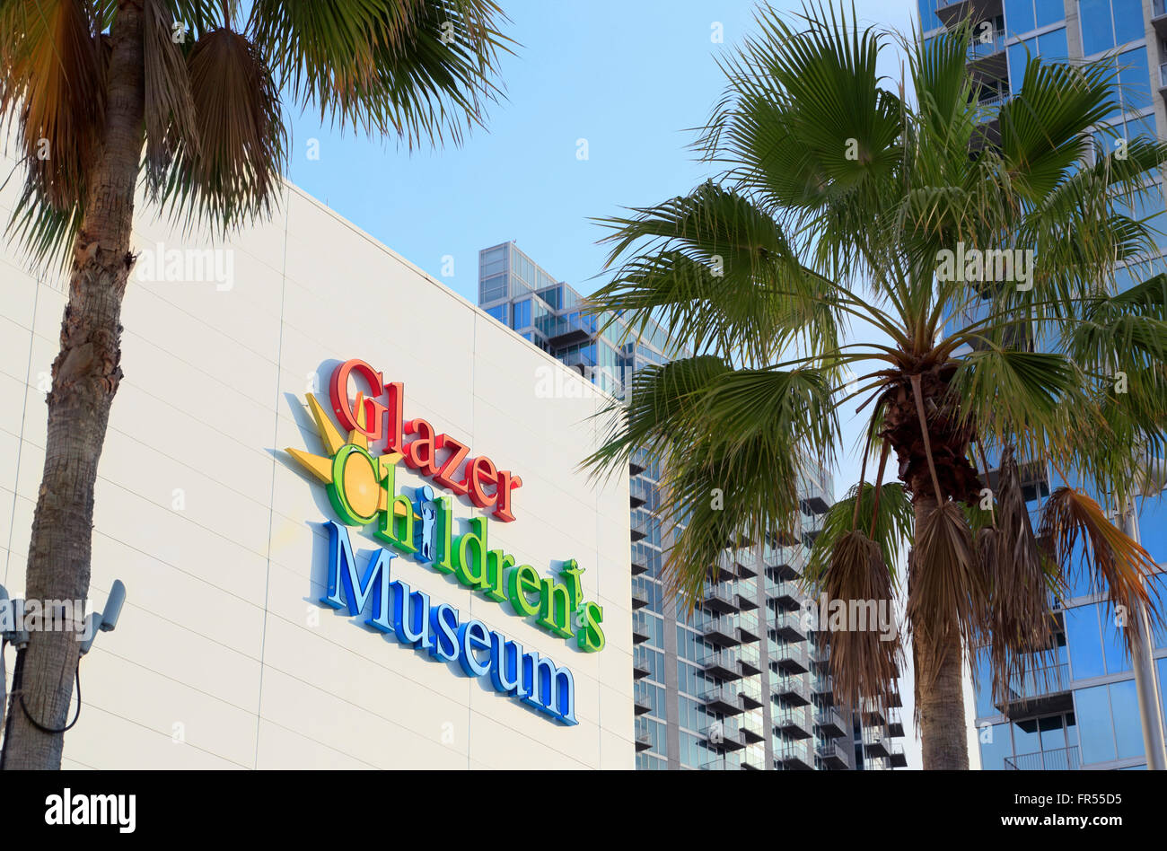 Glazer Kindermuseum in Tampa, Florida. Stockfoto