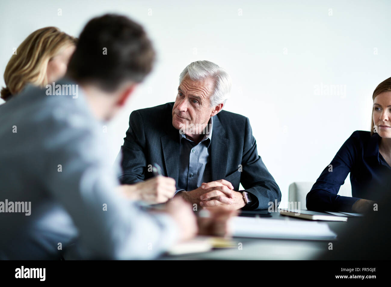 Business-Leute treffen Stockfoto