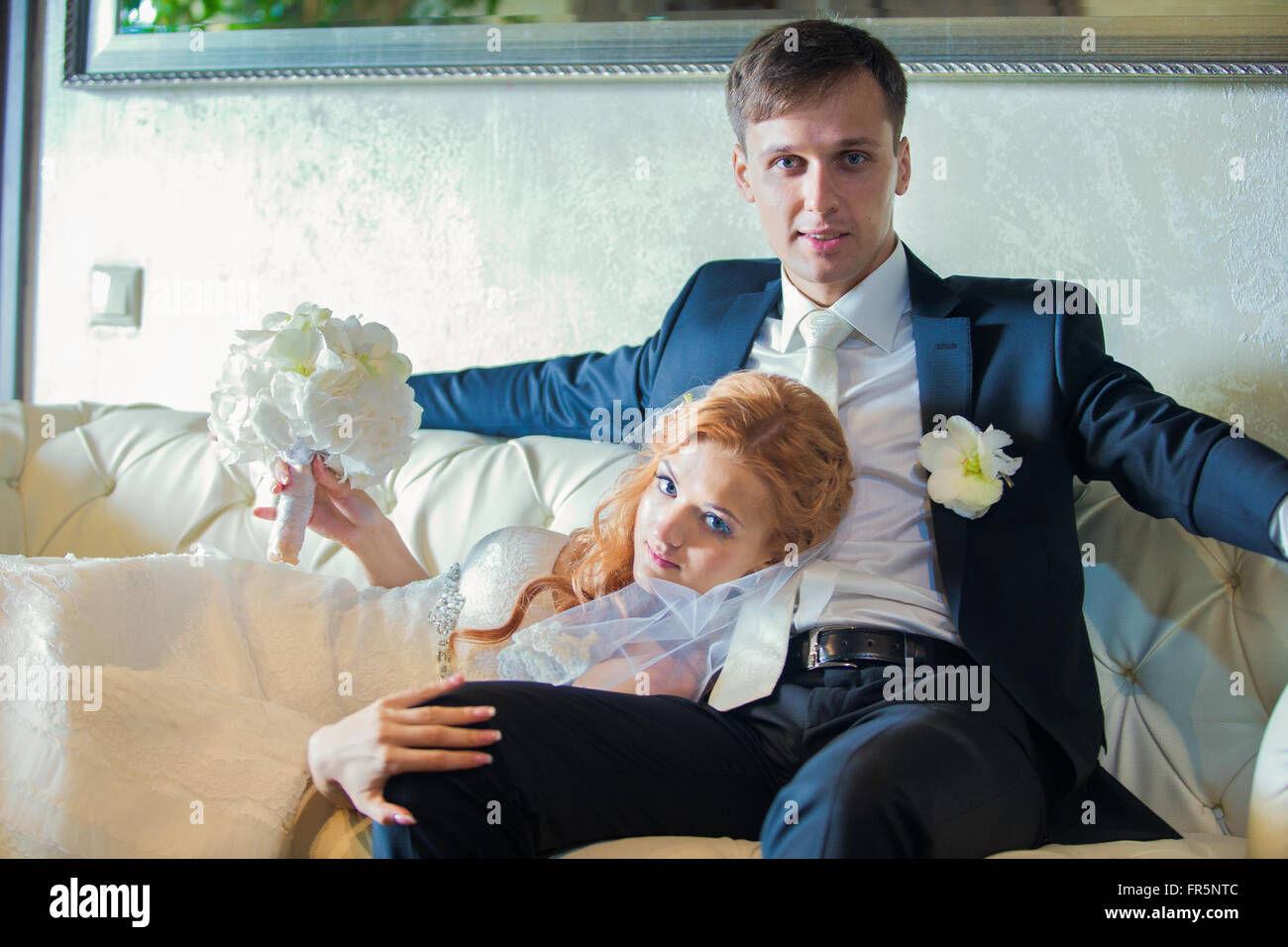 Hochzeitsfotos Stockfoto