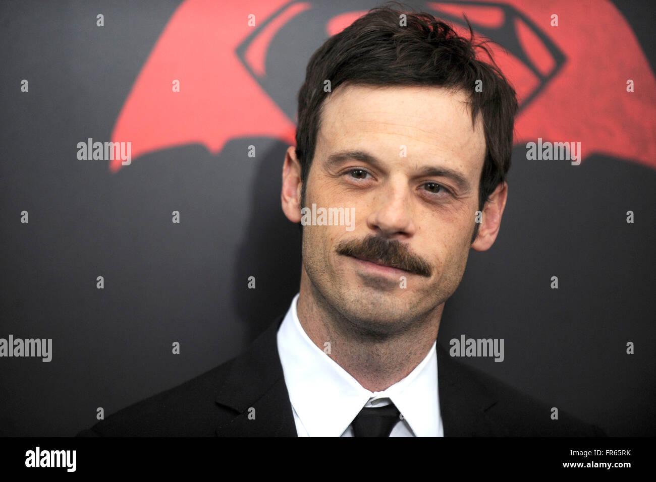 Scoot McNairy besucht die "Batman V Superman: Dawn Of Justice" New York premiere in der Radio City Music Hall am 20. März 2016 in New York City. / picture Alliance Stockfoto