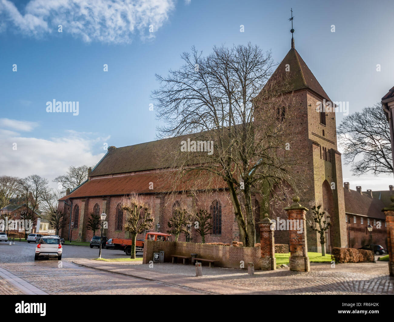 Sankt Katharine Kirke in Ribe, Dänemark Stockfoto