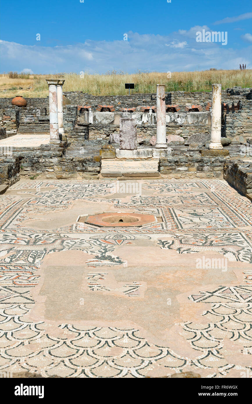 Republik Mazedonien, Gradsko, römische Ausgrabungsstätte von Stobi Stockfoto
